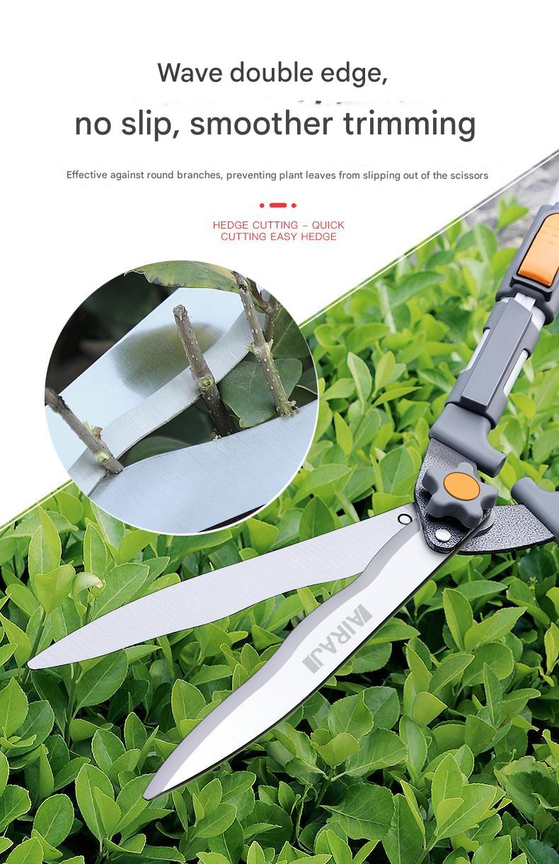 Professional Gardening Shears for Pruning Fruit Trees, Trimming Branches, and Lawn Maintenance – Versatile Hedge Shears and Landscaping Tools