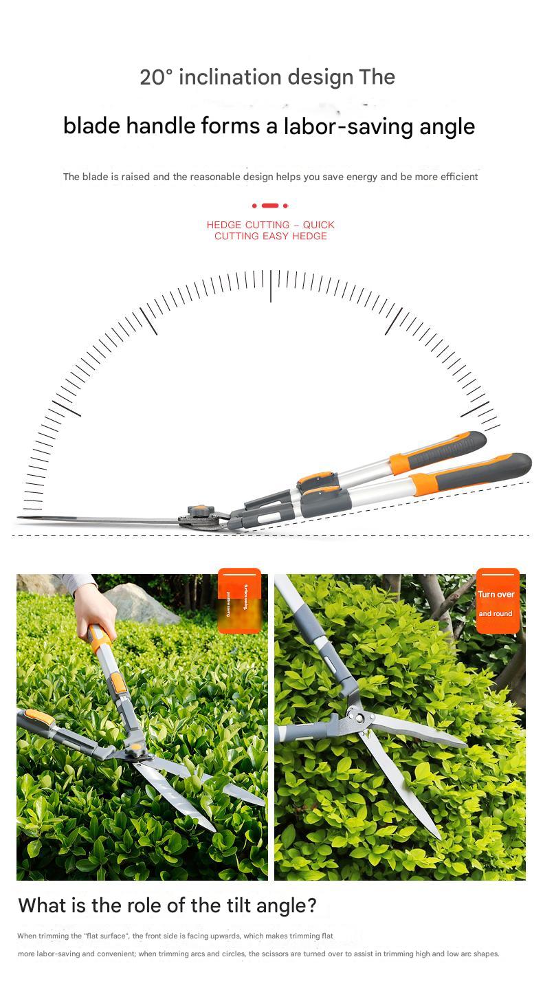 Professional Gardening Shears for Pruning Fruit Trees, Trimming Branches, and Lawn Maintenance – Versatile Hedge Shears and Landscaping Tools